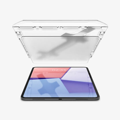 Spigen Paper Touch EZ Fit for iPad Pro 13" / iPad Air 11'' ( 2024 ) M4 - Screen Protector Matte Glass With Auto-Alignment Tool - Forexengineer -Malaysia- 8809971227346-8809971227292