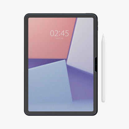 Spigen Paper Touch EZ Fit for iPad Air 13" / iPad Air 11'' ( 2024 ) M2 - Screen Protector Matte Glass With Auto-Alignment Tool - Forexengineer -Malaysia- 8809971227445-8809971227391