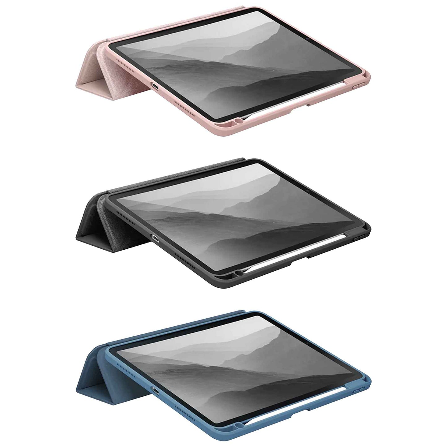 UNIQ Moven for iPad Air 11" / iPad Air 13" ( 2024 ) M2 - Ultra Slim Case with ShockArmor‚Ñ¢ Bumper and Stylus Storage.