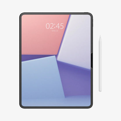 Spigen Paper Touch EZ Fit for iPad Pro 13" / iPad Air 11'' ( 2024 ) M4 - Screen Protector Matte Glass With Auto-Alignment Tool - Forexengineer -Malaysia- 8809971227346-8809971227292