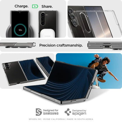 Spigen Air Skin for Samsung Galaxy Z Fold 6 - Unbeatable Thinness Case & Scratch Protection - Forexengineer -Malaysia- 8809971227681-8809971227698-8809971227766