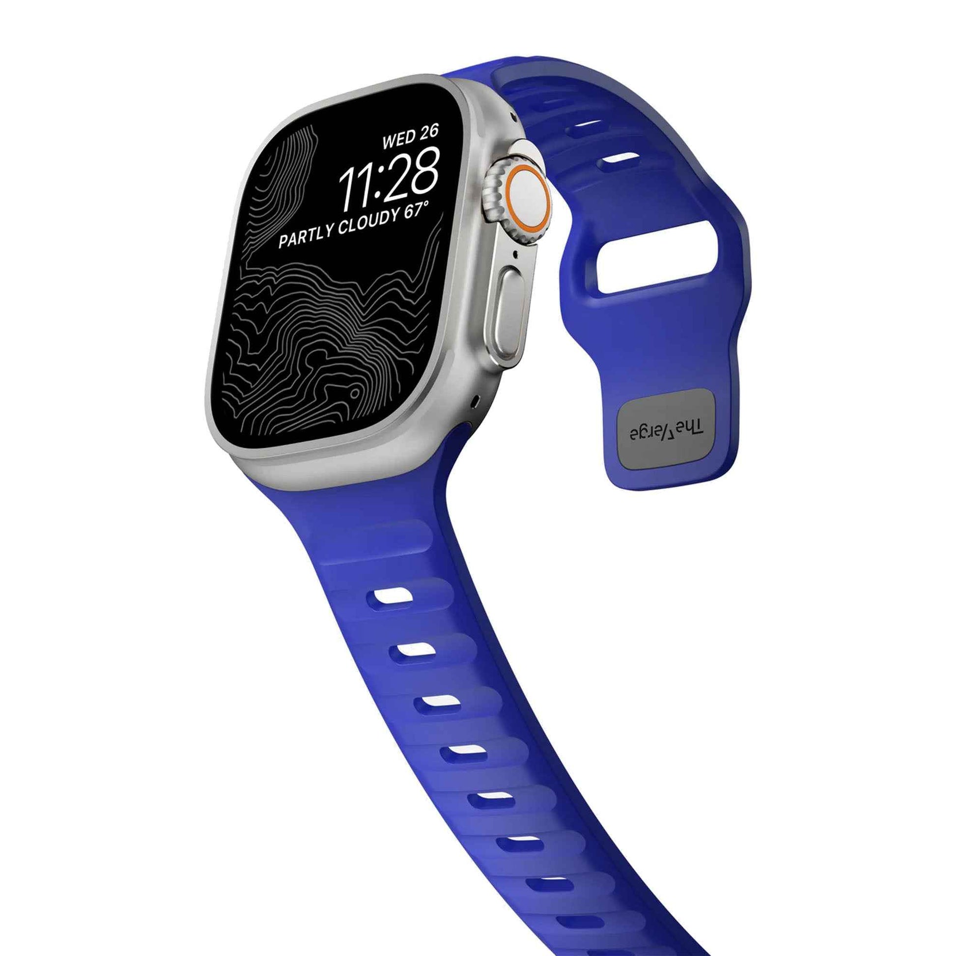 Nomad Sport Band for Apple Watch Sleek Waterproof Design