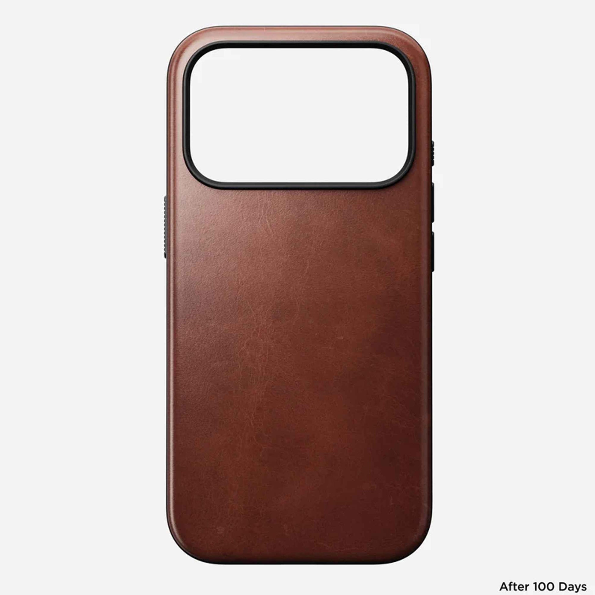 Nomad Modern Horween Leather Case for iPhone 17 Series - MagSafe Compatible