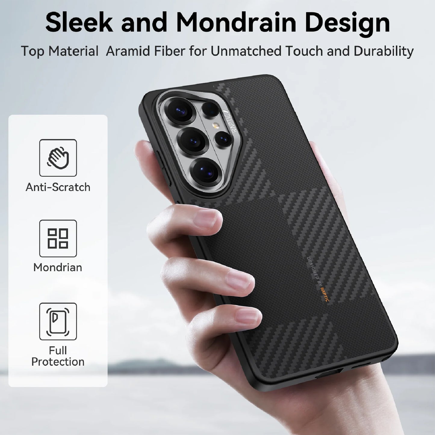 Raptic Aramid Dual for Samsung Galaxy S26 Ultra - Magsafe Compatible