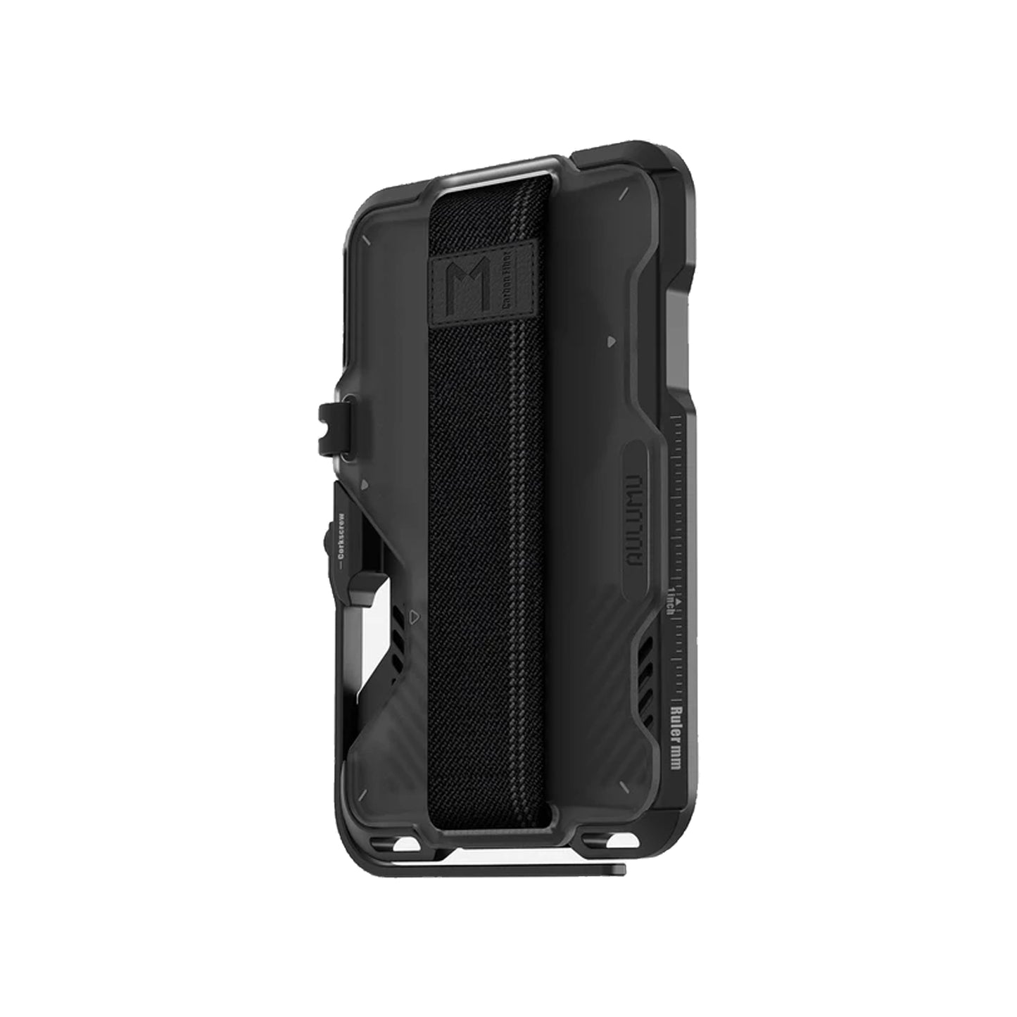 AULUMU G03 Magnetic Multi-Functional Metal Card Case with Kickstand