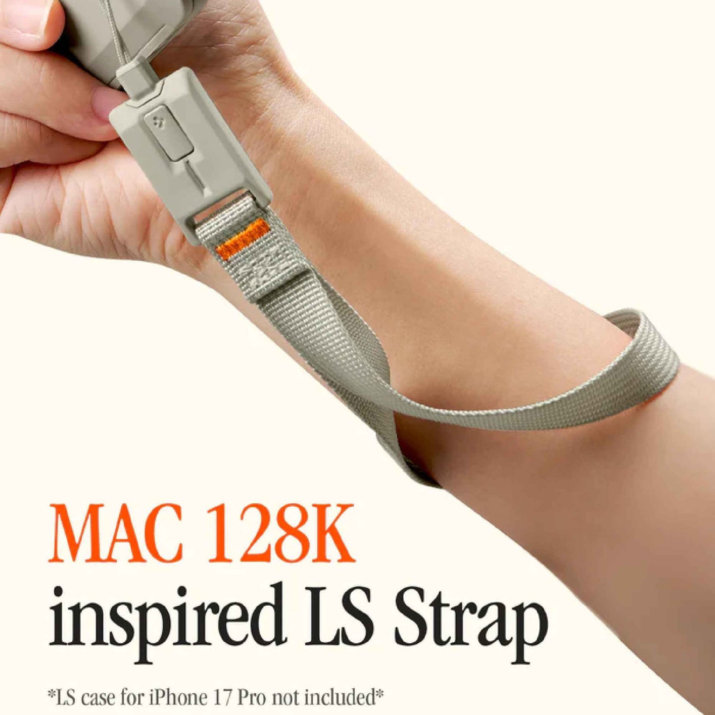 Spigen Classic LS Phone Strap DA30S-LS Retro Macintosh 128K Inspired Design