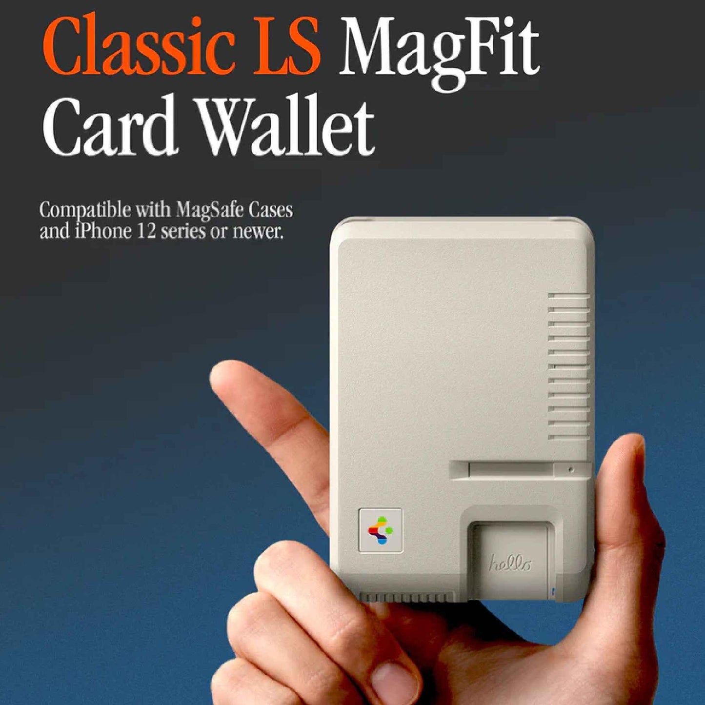 Spigen Classic LS Card Holder ( Mag Fit ) Holds Up To 3 Cards