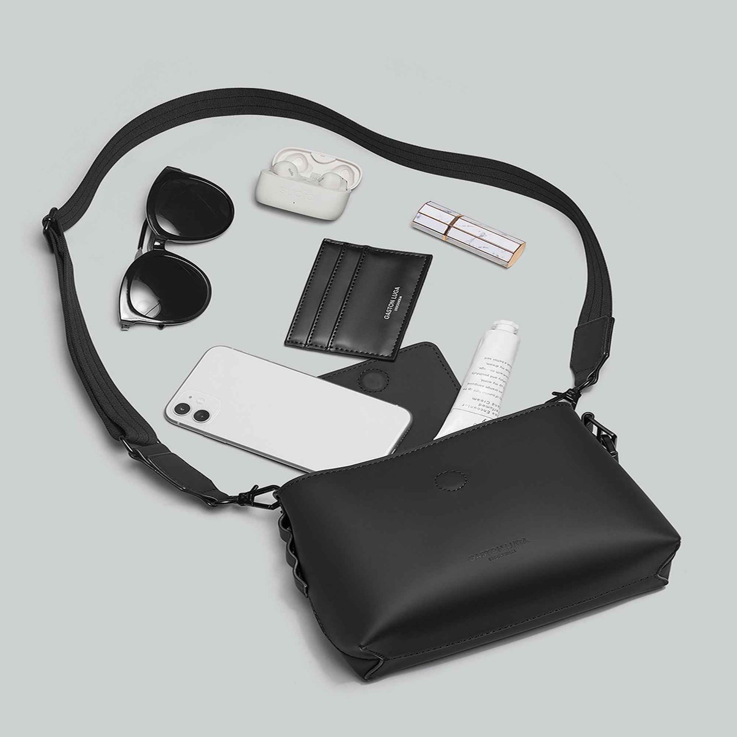 Gaston Luga Spläsh Crossbody Bag - Premium Waterproof Eco Material