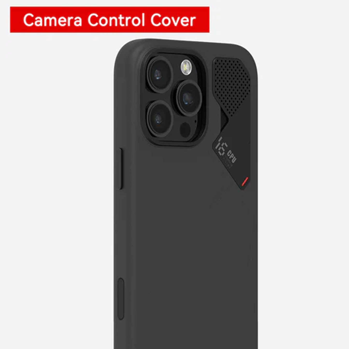 AULUMU A16 Vegan Leather Case for iPhone 16 Pro Max - with Camera Control Cover and Temperature Indicator