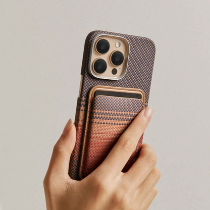 PITAKA Magnetic Woven Wallet with Cadmyra™ material and N52-Grade Magnets