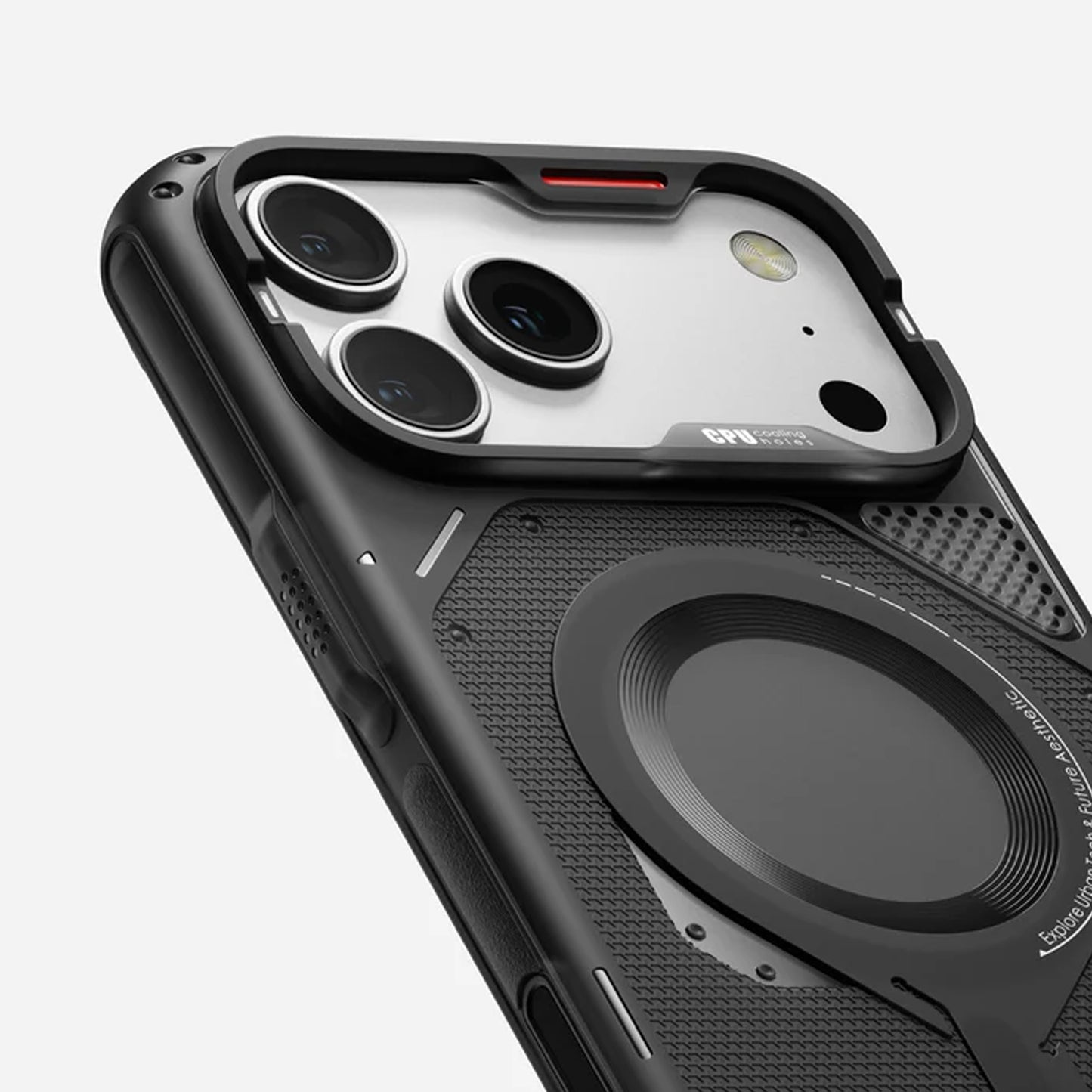 AULUMU A17 Rugged Outdoor MagSafe Case for iPhone 17 Pro Max / 17 Pro - with Camera Control Button and Ventilation Cutouts