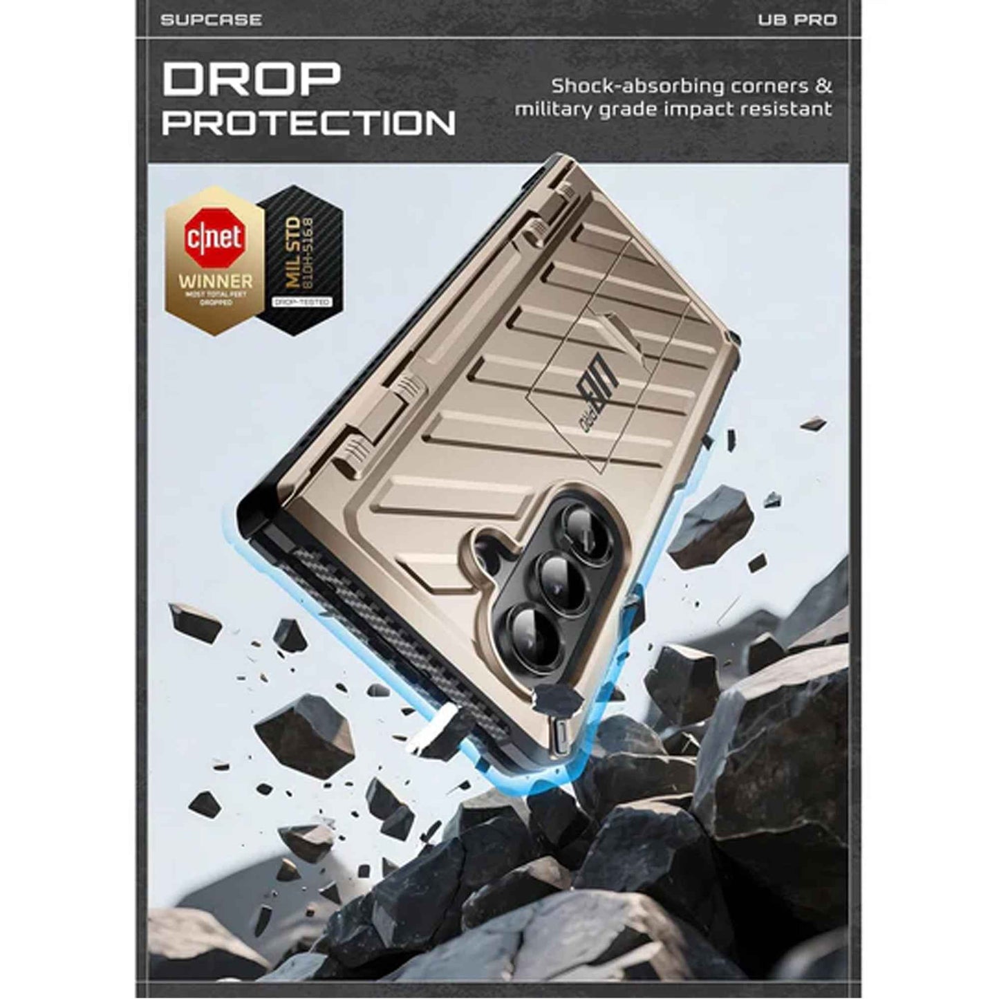 SUPCASE UB PRO for Samsung Galaxy Z Fold 7 Magnetic Case with Build-in Screen Protector