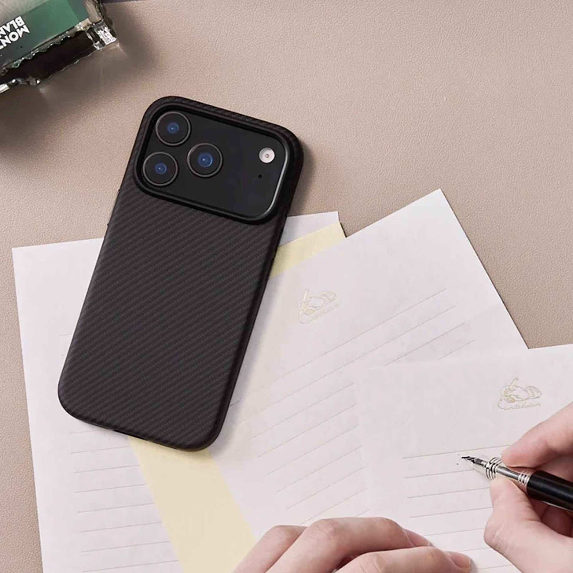 PITAKA Aramid UltraGuard Case for iPhone 17 Series - with Physical Capacitive Button Protection Magnetic Case