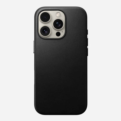 [ 16 Pro Max / 16 Pro ] NOMAD Traditional Horween Leather Case - Black