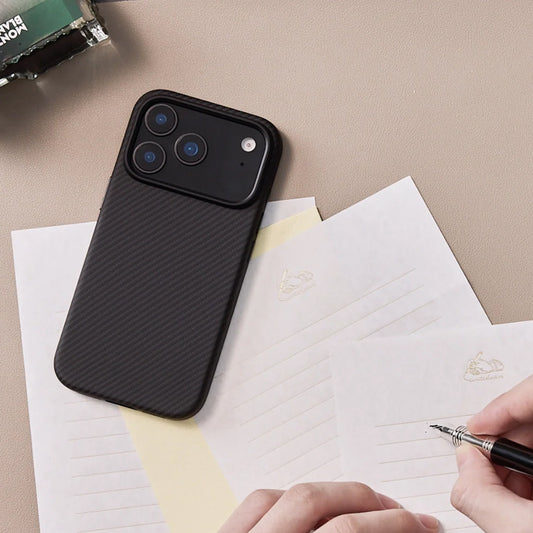PITAKA Aramid UltraGuard Case for iPhone 17 Series - with Physical Capacitive Button Protection Magnetic Case