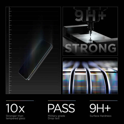 [ 2 Pack ] Spigen EzFit ( Privacy ) Screen Protector for iPhone 17 / 16 Series - Alignment Tray Included