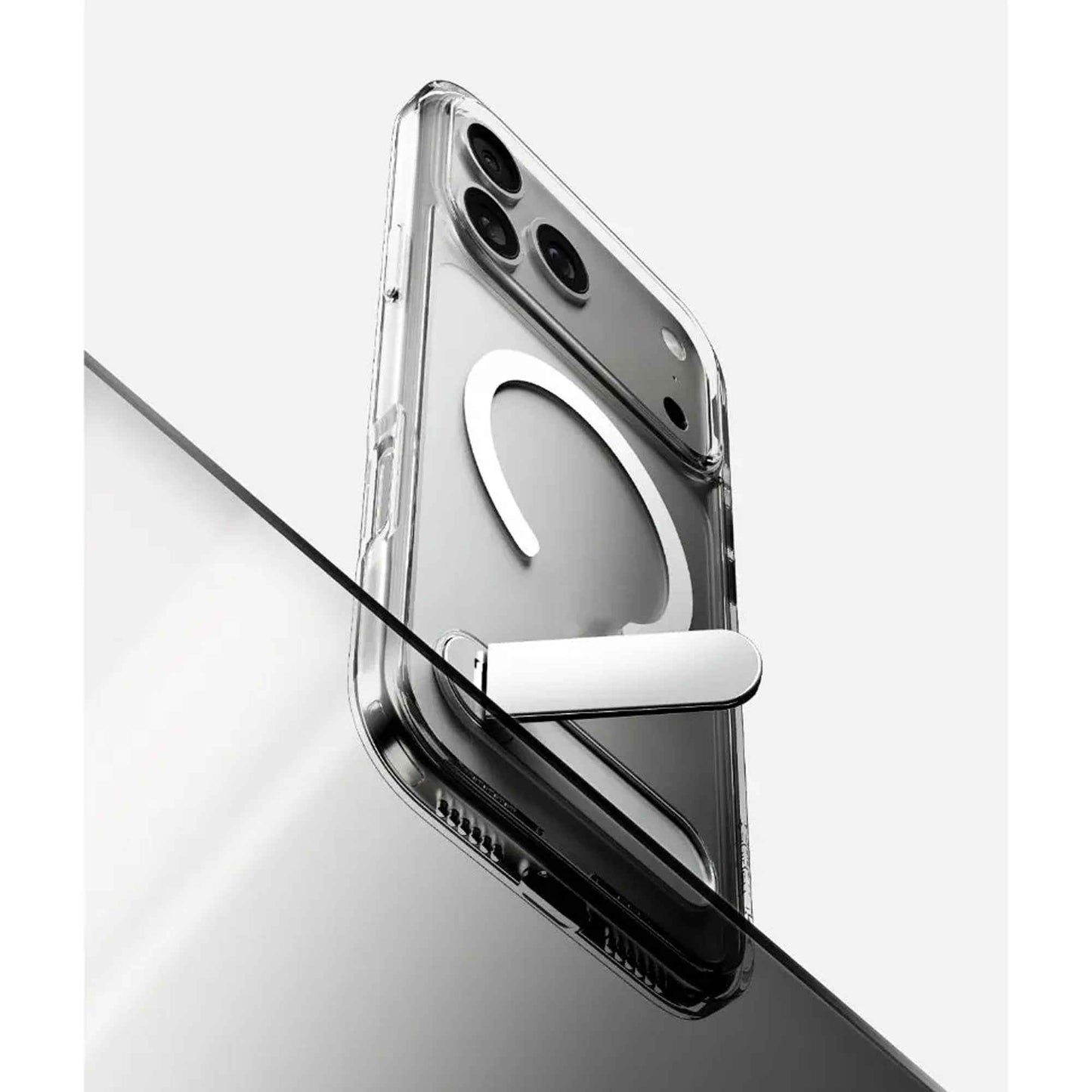 Spigen Ultra Hybrid S MagFit for iPhone 17 Pro Max - Magnetic Case with Kickstand