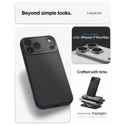 Spigen Liquid Air for iPhone 17 Pro Max / 17 Pro  - Slim Protection Case