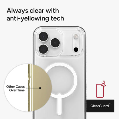 ZAGG Crystal Palace Snap Case with Camera Button for iPhone 17 Pro Max / 17 Pro Magnetic Case