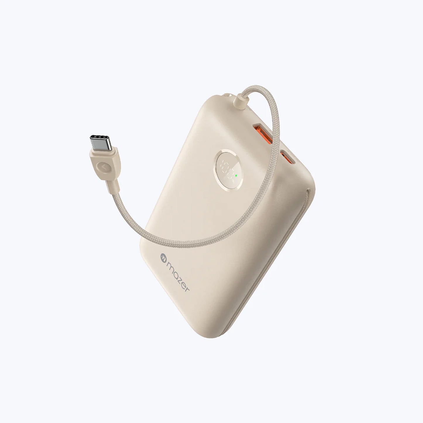 Mazer PowerCharge LINK 20000mAh Power Bank PD35W (Built-in USB-C + Lightning Cables)