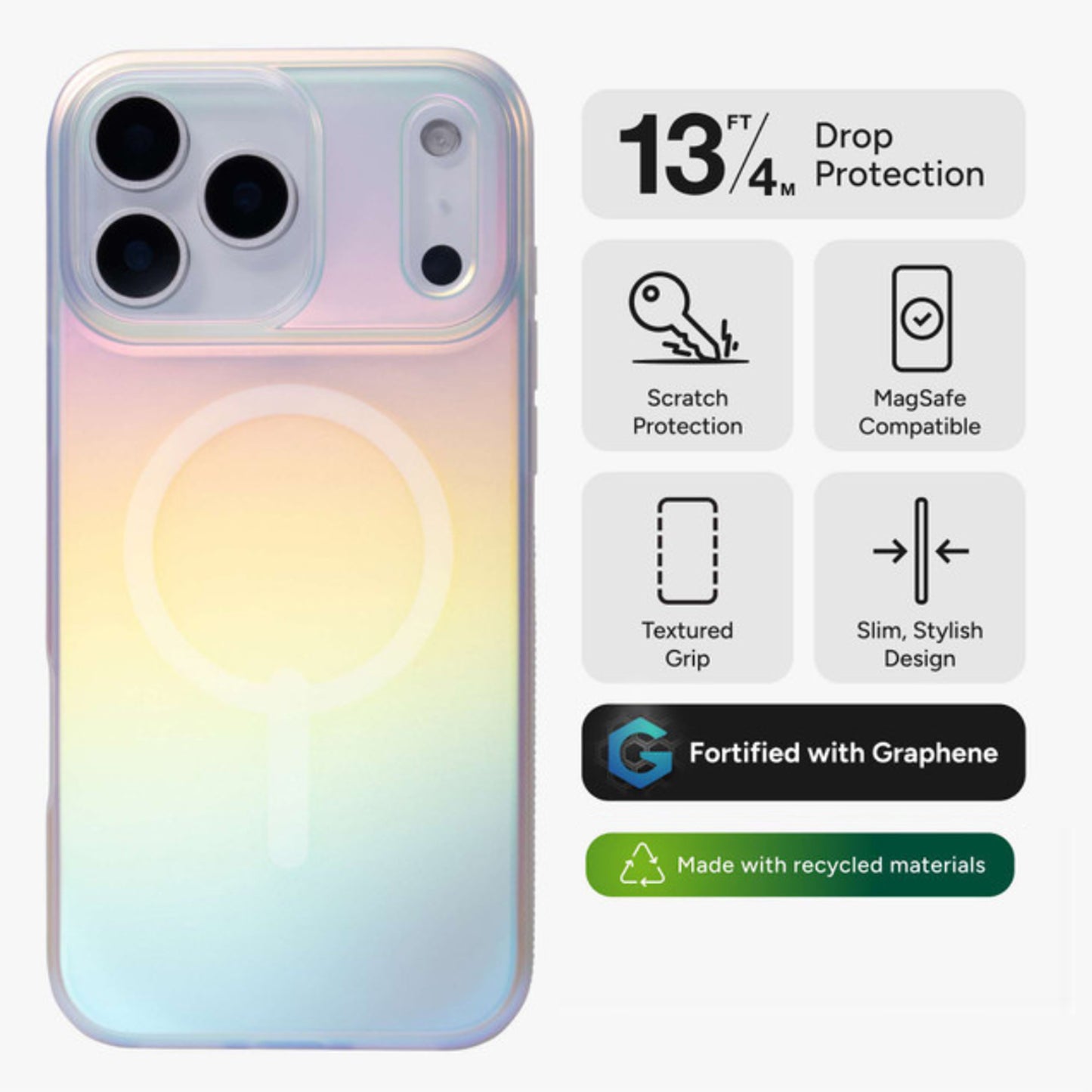 ZAGG Milan Snap Case for iPhone 17 Pro Max / 17 Pro - Magsafe Compatible