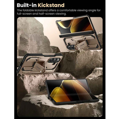 i-Blason Armorbox Case for Samsung Galaxy Z Fold 7 with Built-in Tempered Glass Screen Protector and Kickstand