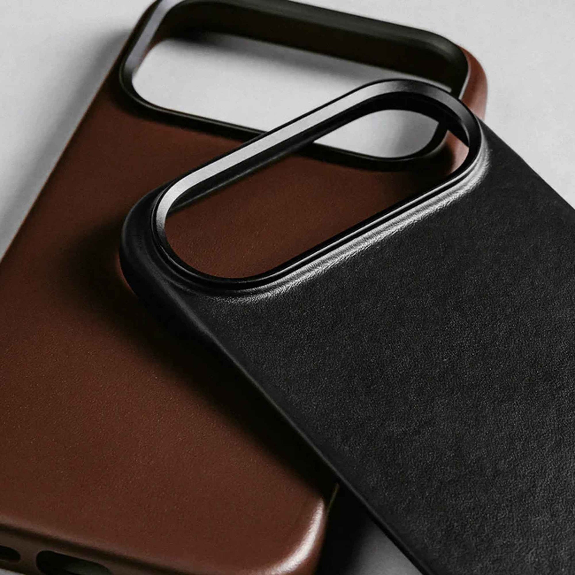 NOMAD Traditional Horween Leather Case for iPhone 17 Series - with Camera Control Button and Magsafe Compatible