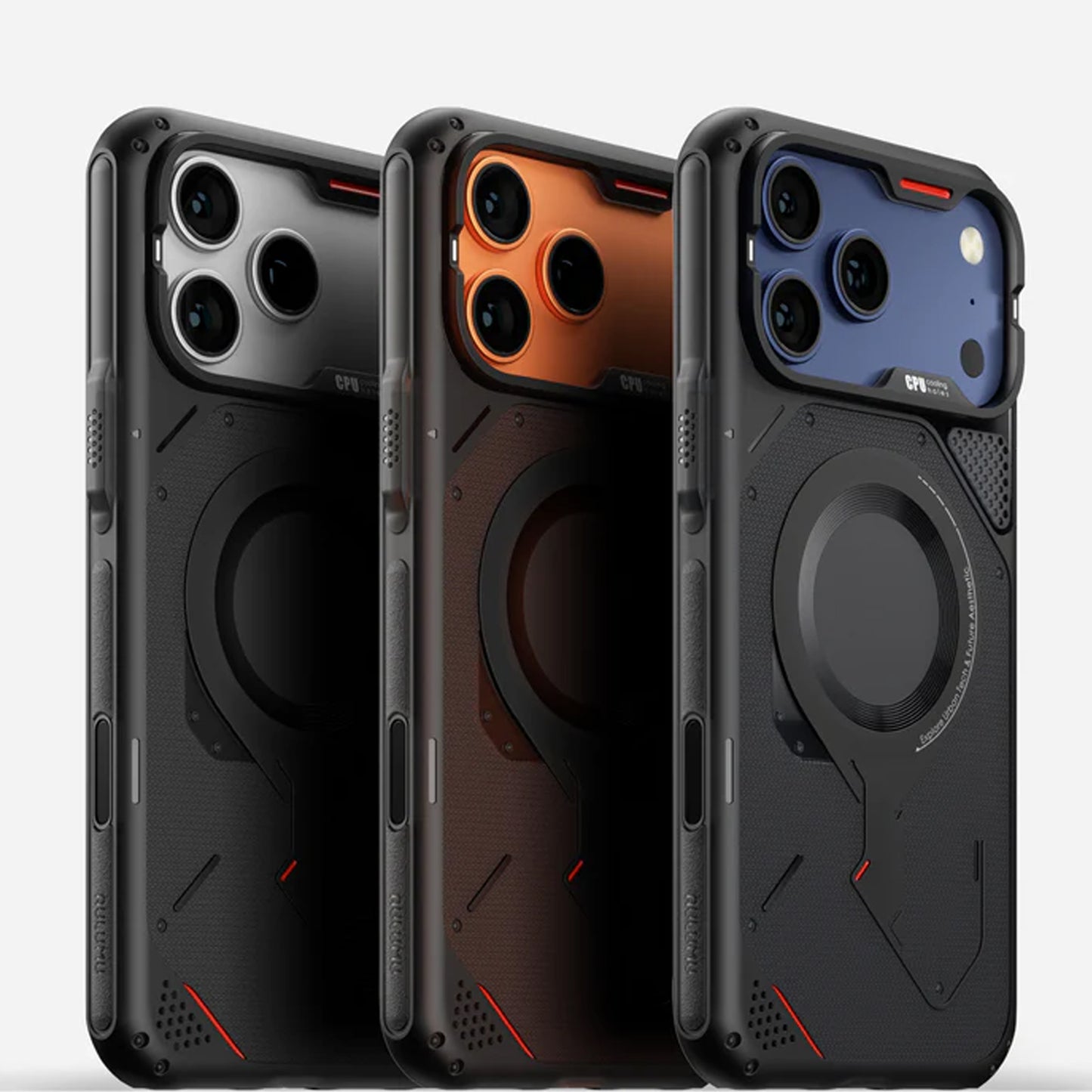 AULUMU A17 Rugged Outdoor MagSafe Case for iPhone 17 Pro Max / 17 Pro - with Camera Control Button and Ventilation Cutouts