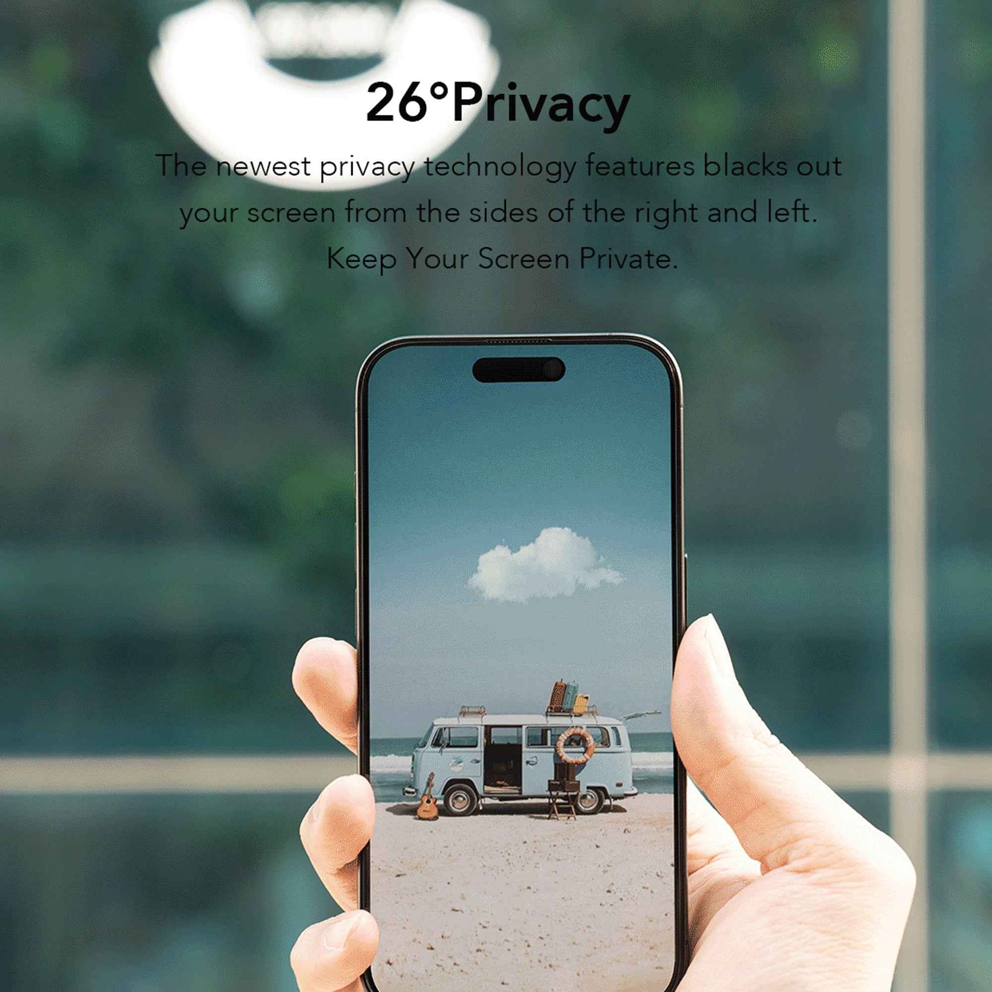 Hoda Anti-Peeper ( Privacy ) Tempered Glass Screen Protector for iPhone 17 Series - Dust-Free Helper Lite Included
