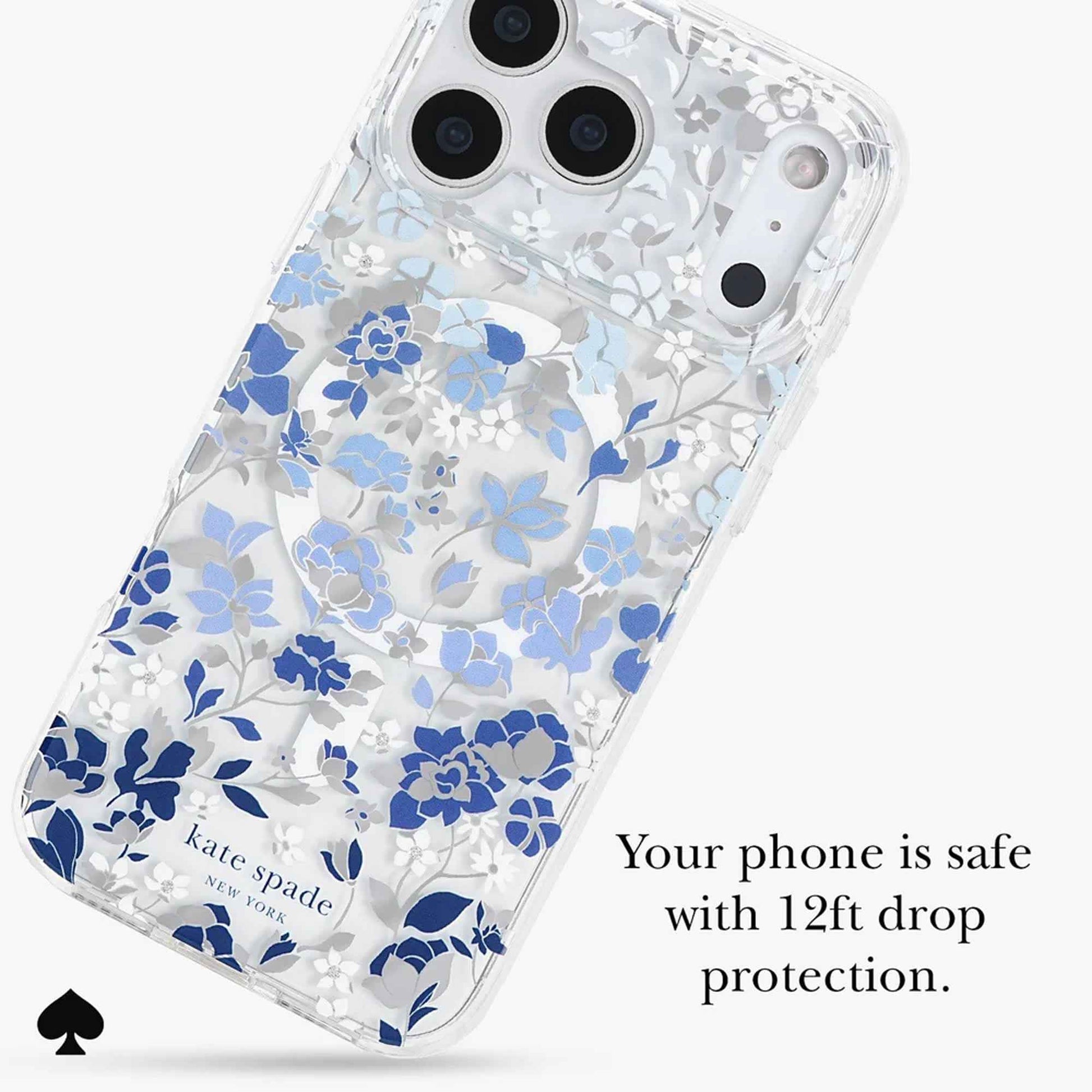 Kate Spade Protective Magsafe Case for iPhone 17 Pro Max / 17 Pro - 12ft Military Grade Drop Protection