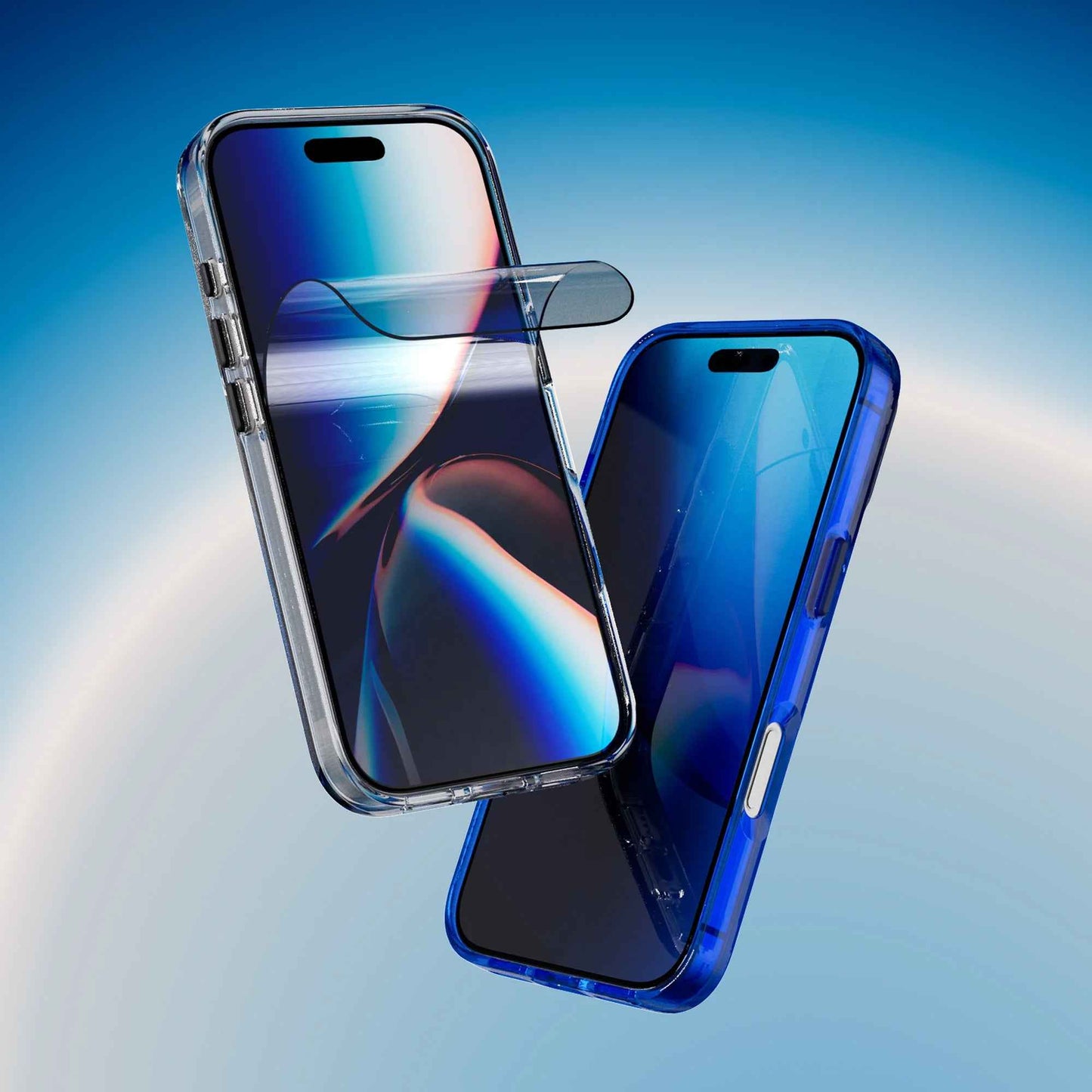 Rhinoshield 3D Impact Screen Protector PRO for iPhone 17 Pro Max / 17 Pro / 17 / 16 Pro Max / 16 Pro - Transparent & Anti Blue Light