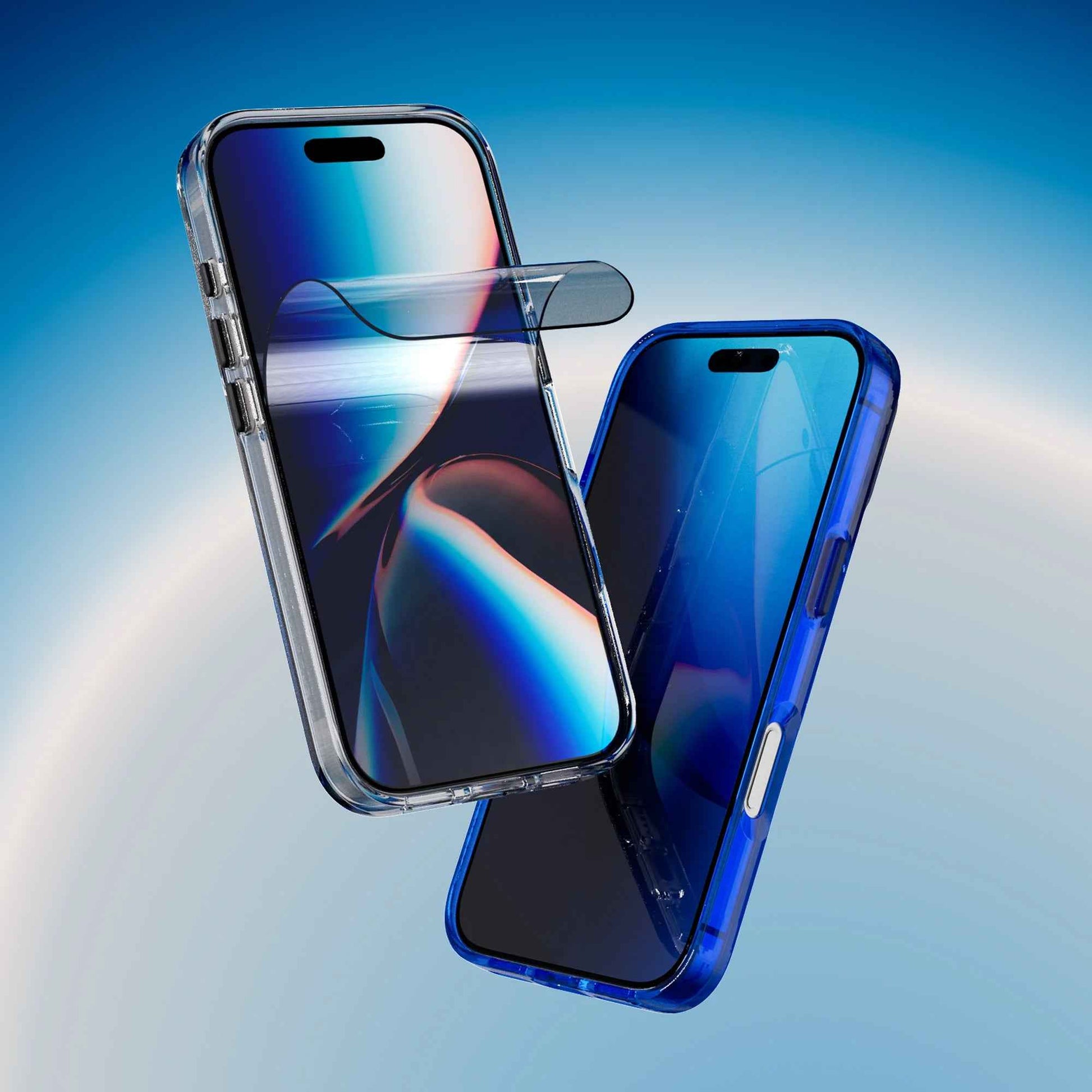 Rhinoshield 3D Impact Screen Protector PRO for iPhone 17 Pro Max / 17 Pro / 17 / 16 Pro Max / 16 Pro - Transparent & Anti Blue Light