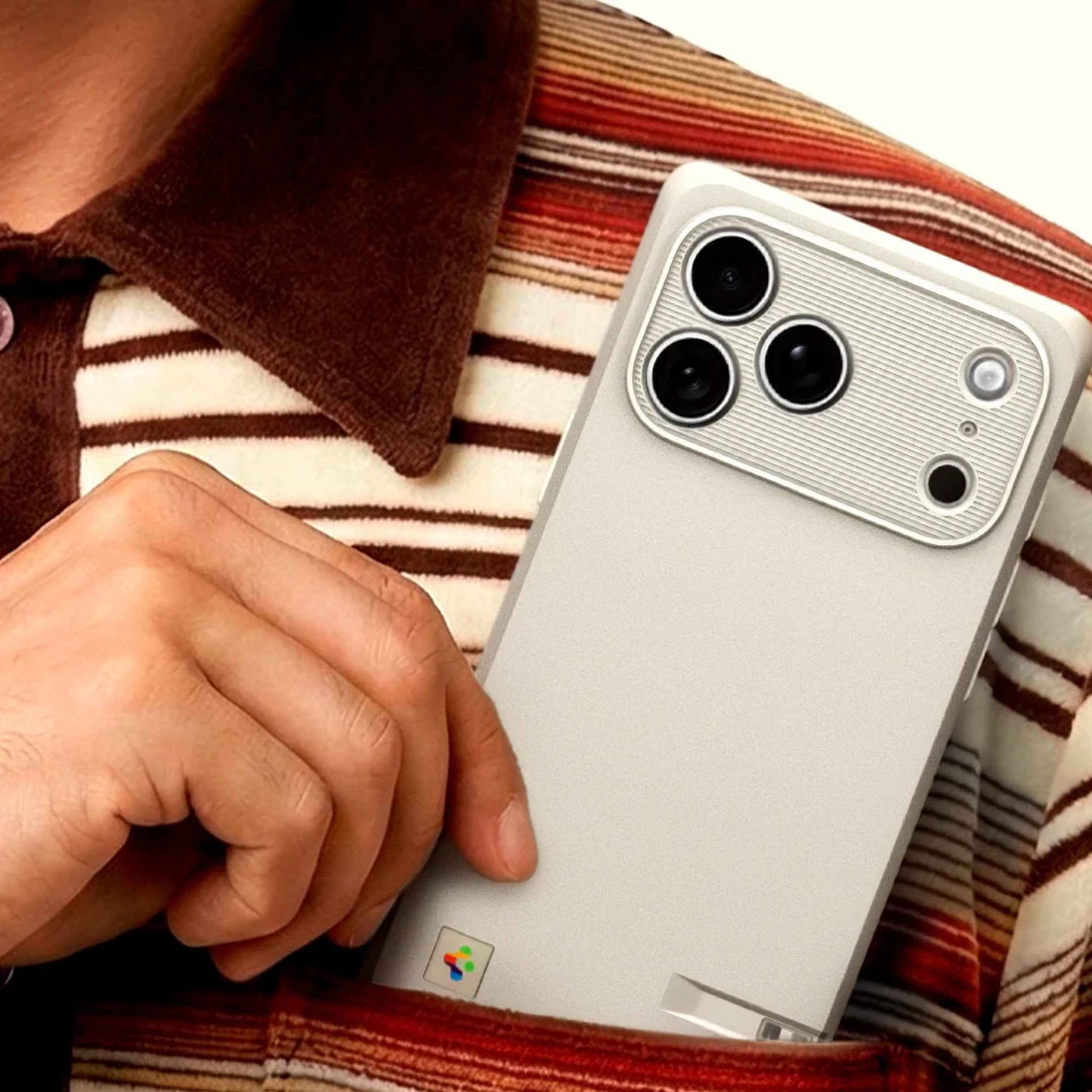 Spigen Classic LS ( Mag Fit ) for iPhone 17 Pro Max / 17 Pro - Magsafe Compatible - Stone