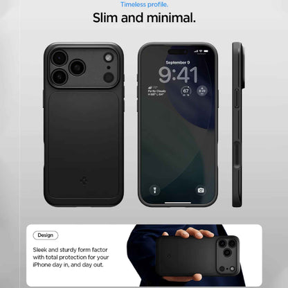 Spigen Thin Fit Magfit for iPhone 17 Pro Max / 17 Pro - Slim Case with Air Cushion Technology Protection