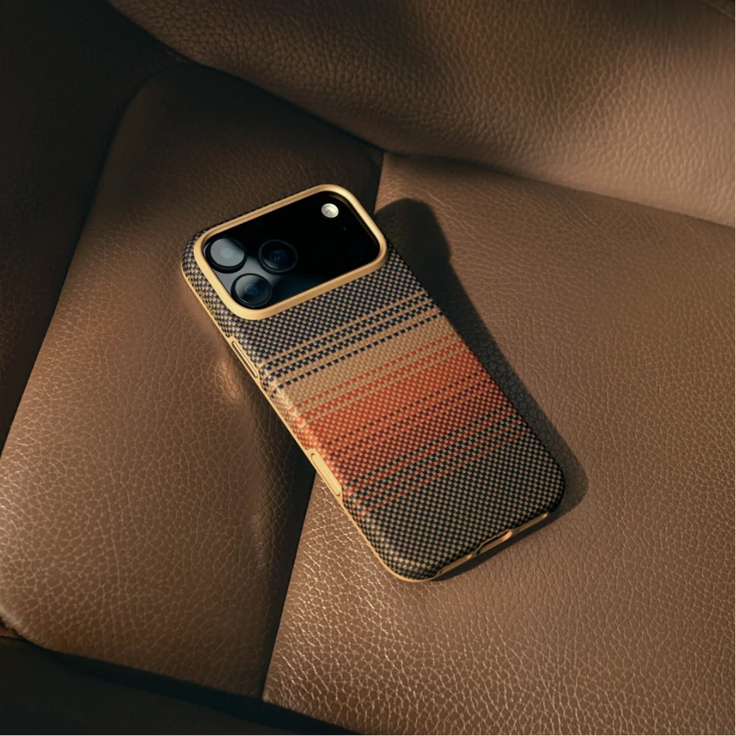 PITAKA Aramid UltraGuard Case for iPhone 17 Series - with Physical Capacitive Button Protection Magnetic Case