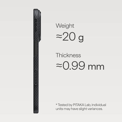 PITAKA Ultra-Slim Case ( With PitaTap ) for iPhone 17 Series - MagSafe Compatible
