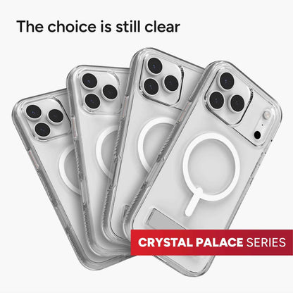 ZAGG Crystal Palace Snap Case with Camera Button for iPhone 17 Pro Max / 17 Pro Magnetic Case