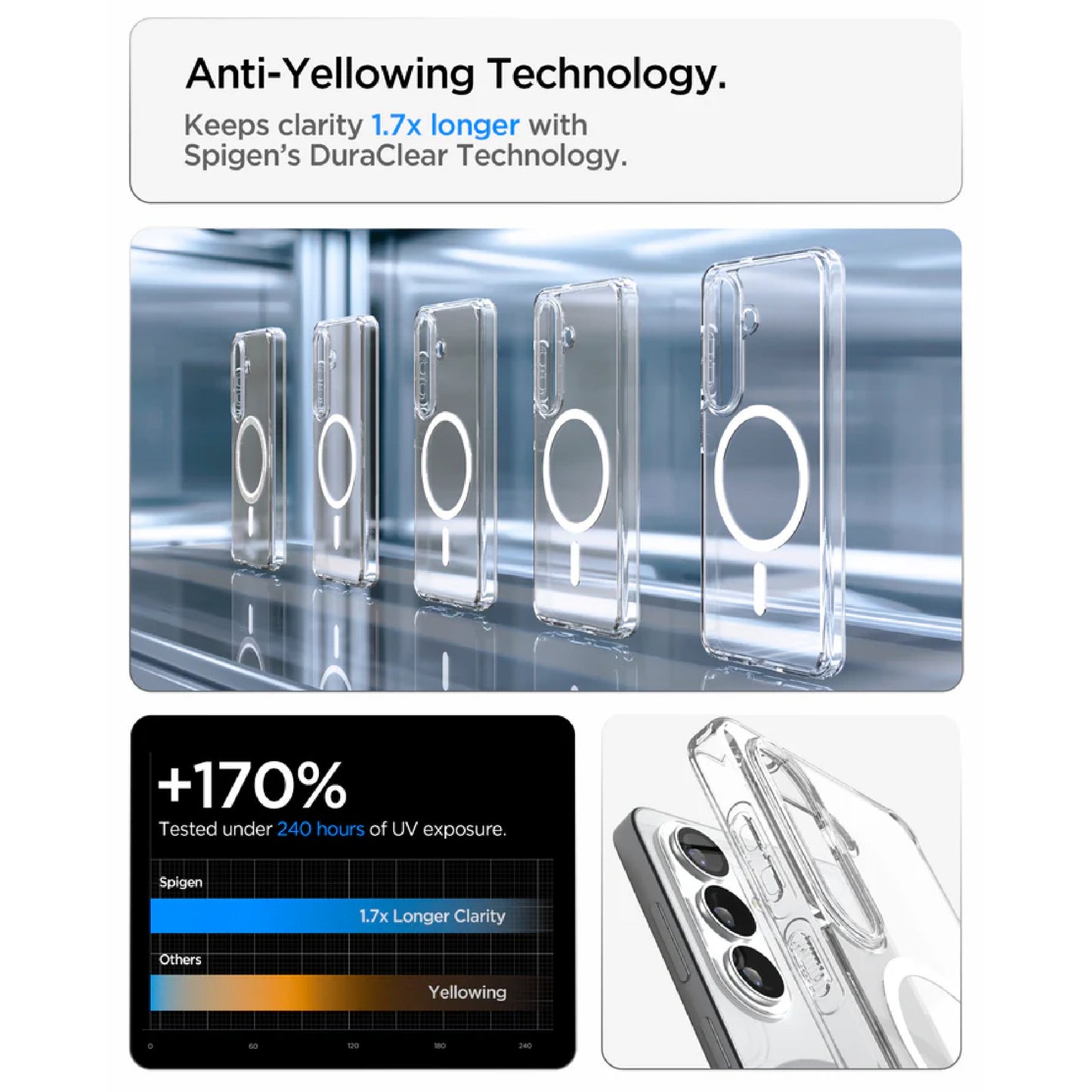 Spigen Ultra Hybrid MagFit for Samsung Galaxy S26 Ultra / S26 - Military-grade Drop Protection