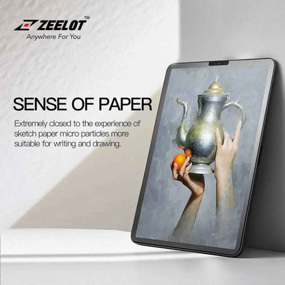 ZEELOT SOLIDsleek 2.5D Privacy , Clear , Anti-Glare Tempered Glass for iPad A16 11th Gen ( 2025 ) / iPad 10.9” 10th Gen ( 2022 ) Screen Protector