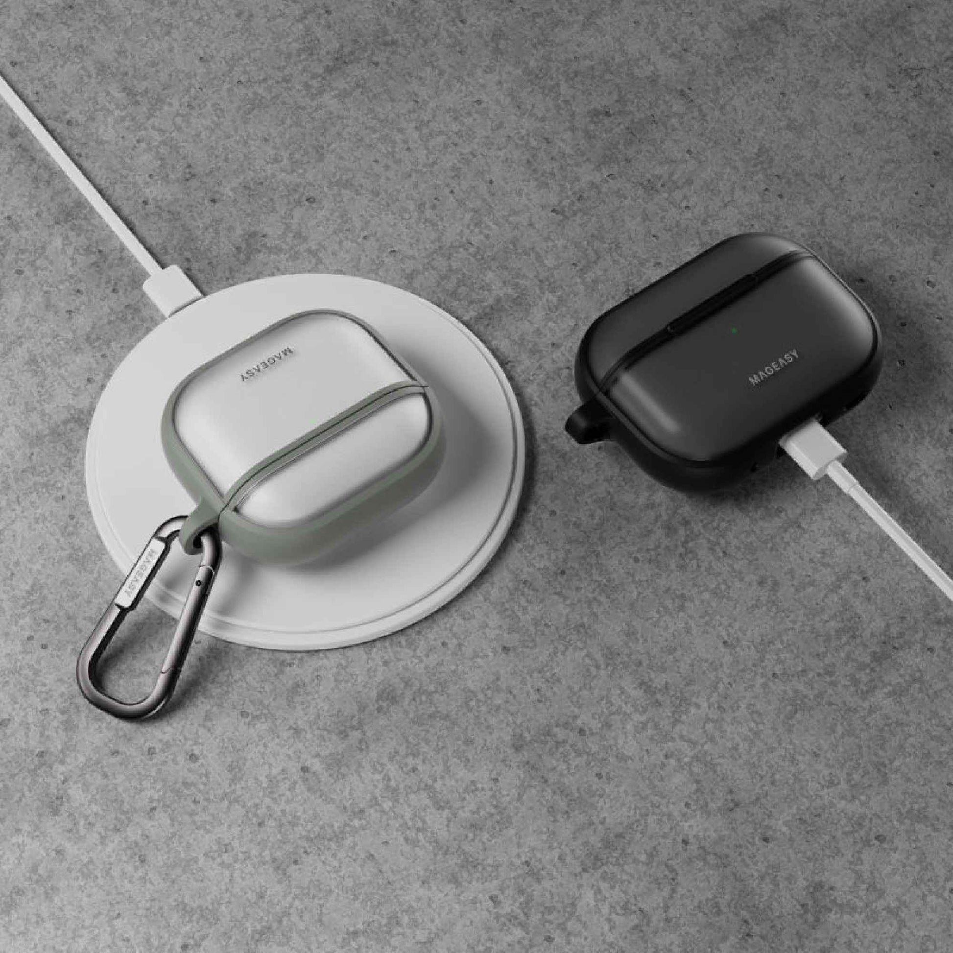 MAGEASY Roam for AirPods 4 with Carabiner