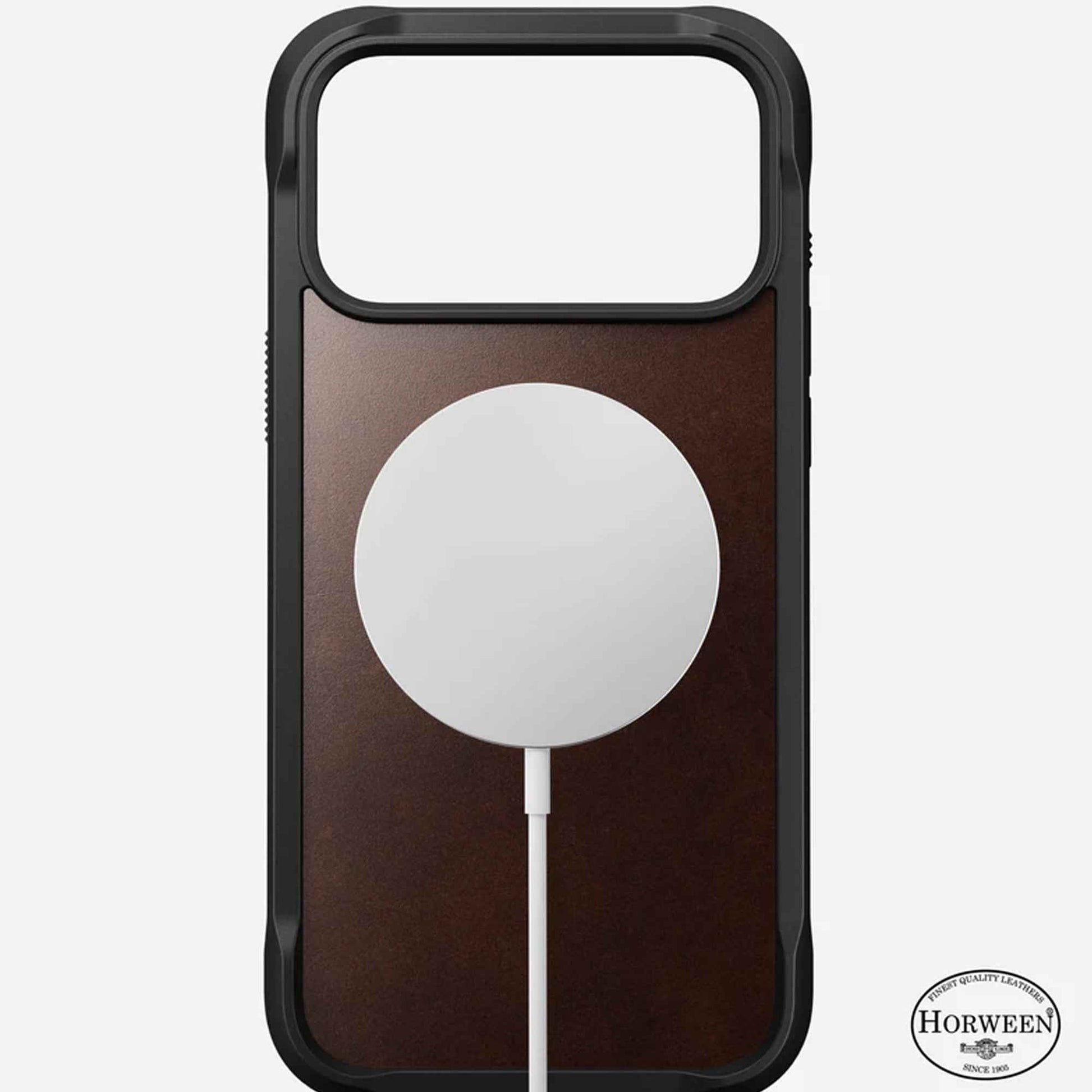 Nomad Rugged Leather Case ( Horween ) for iPhone 17 Series - MagSafe Compatible