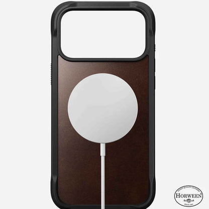 Nomad Rugged Leather Case ( Horween ) for iPhone 17 Series - MagSafe Compatible