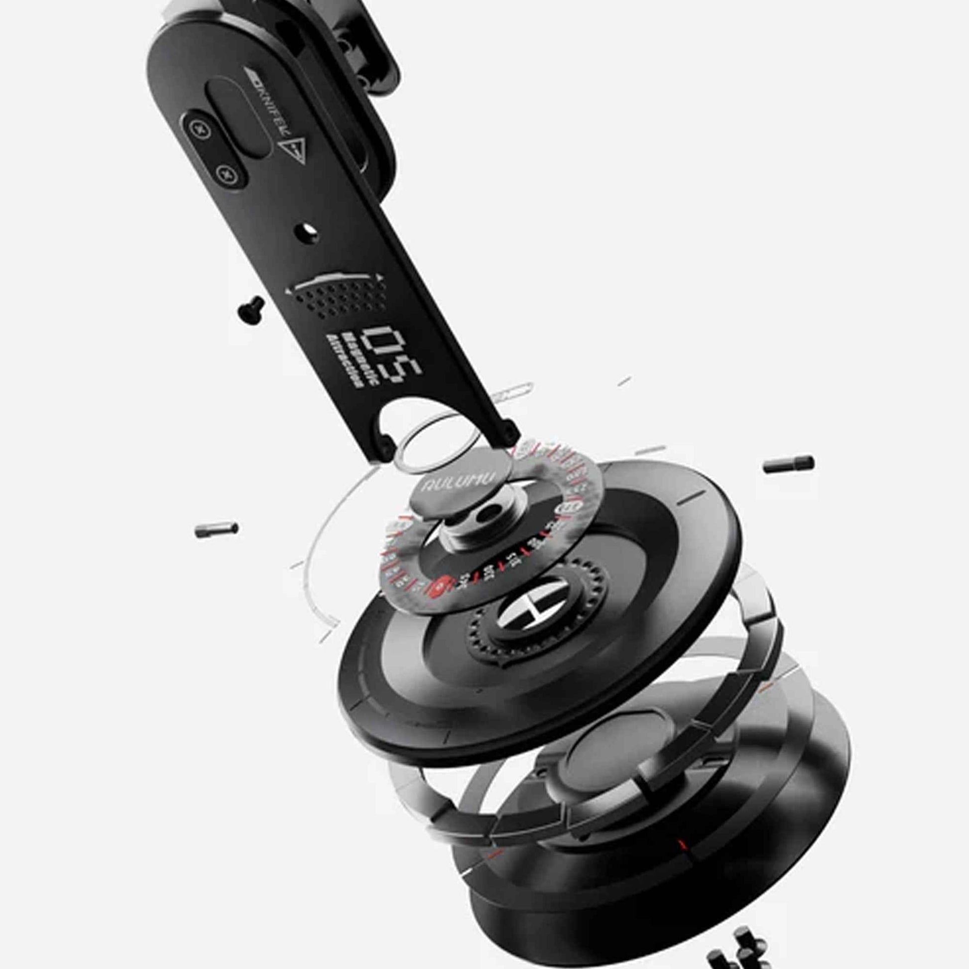 AULUMU G05 Air 5 in 1 Next-Gen Hi-Per Magnetic Stand - 360° Smooth Rotation with Hidden Box Cutter