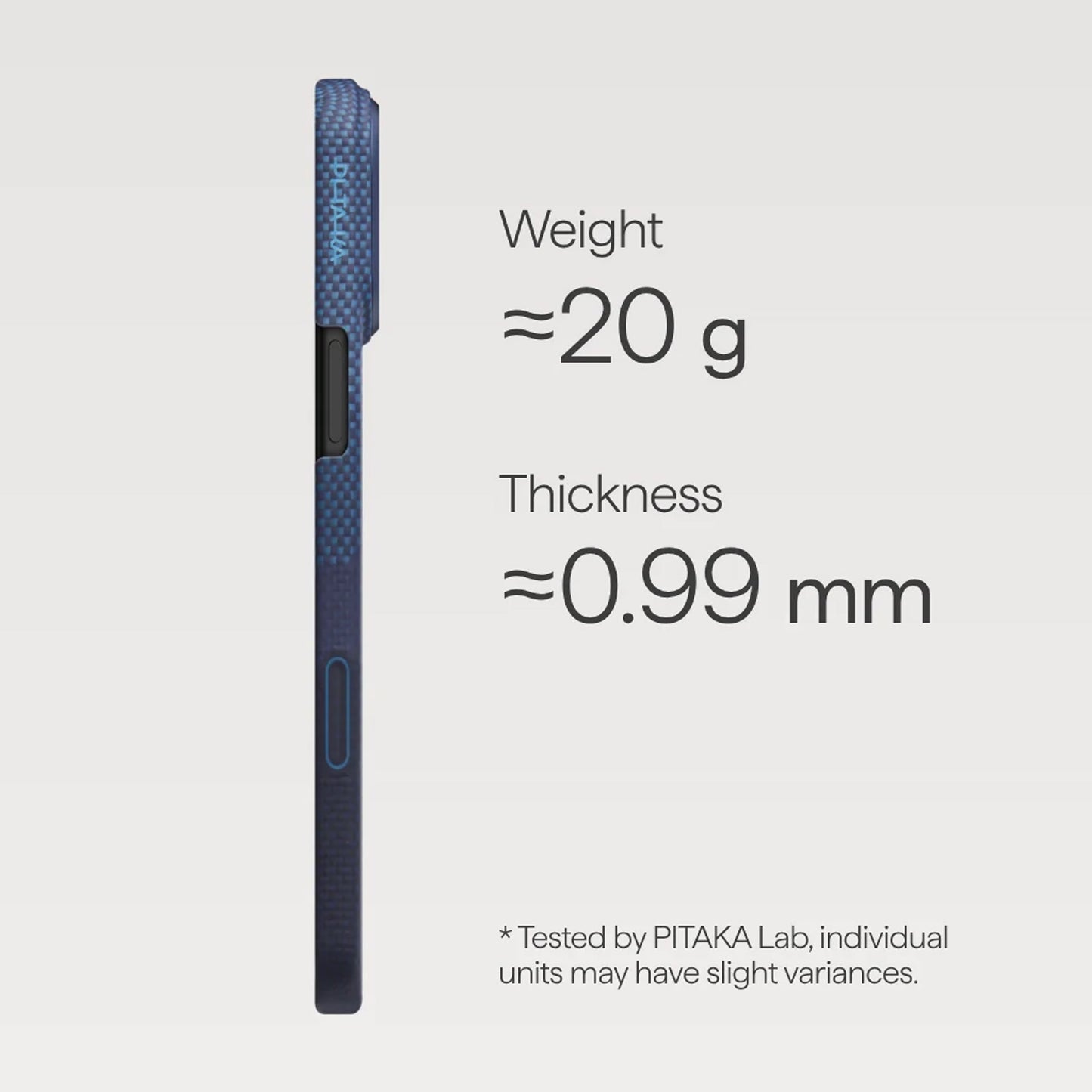 PITAKA Ultra-Slim Moment Case ( With PitaTap ) for iPhone 17 Series - MagSafe Compatible