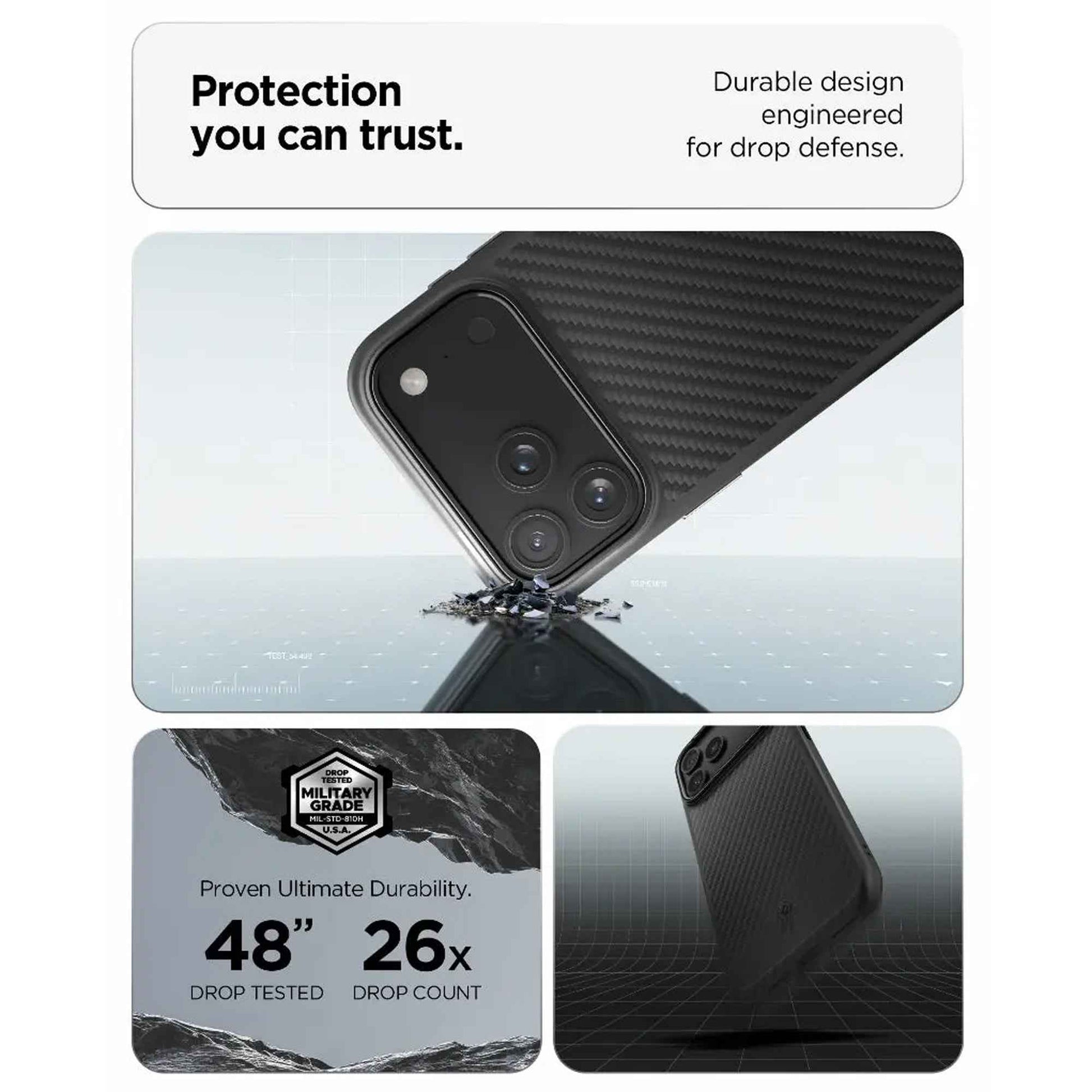 Spigen Enzo Aramid T MagFit for iPhone 17 Series - Magnetic Case with Camera Control Button