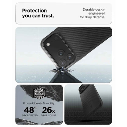 Spigen Enzo Aramid T MagFit for iPhone 17 Series - Magnetic Case with Camera Control Button