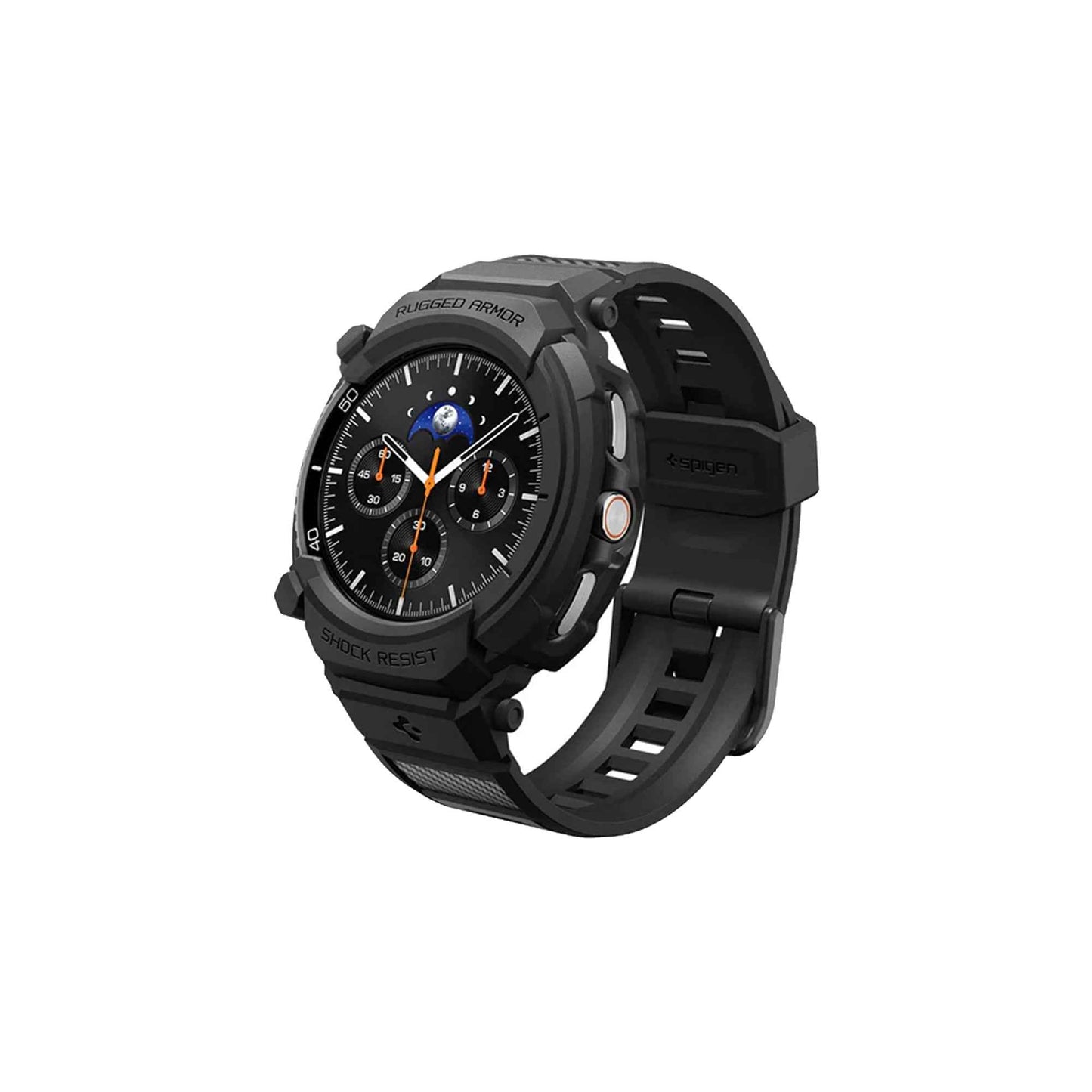 Spigen Rugged Armor Pro for Samsung Galaxy Watch 8 / 8 Classic ( 44mm / 46mm ) Case with Strap
