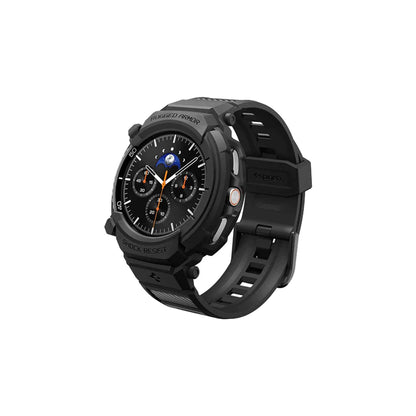 Spigen Rugged Armor Pro for Samsung Galaxy Watch 8 / 8 Classic ( 44mm / 46mm ) Case with Strap