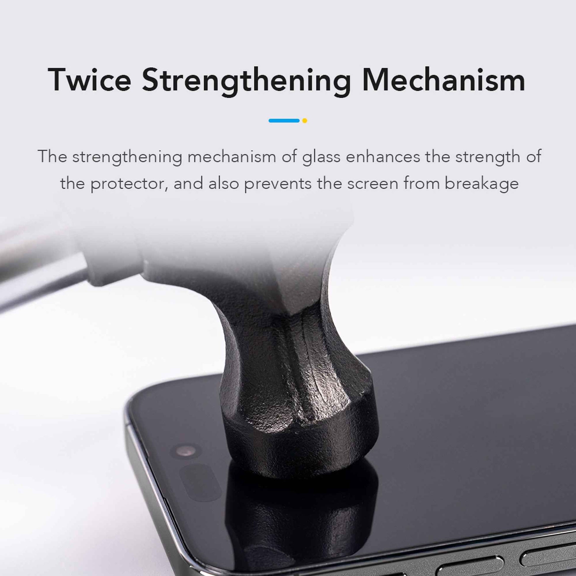 Hoda Full Coverage Tempered Glass Screen Protector for iPhone 17 Series with Dust-Free Helper