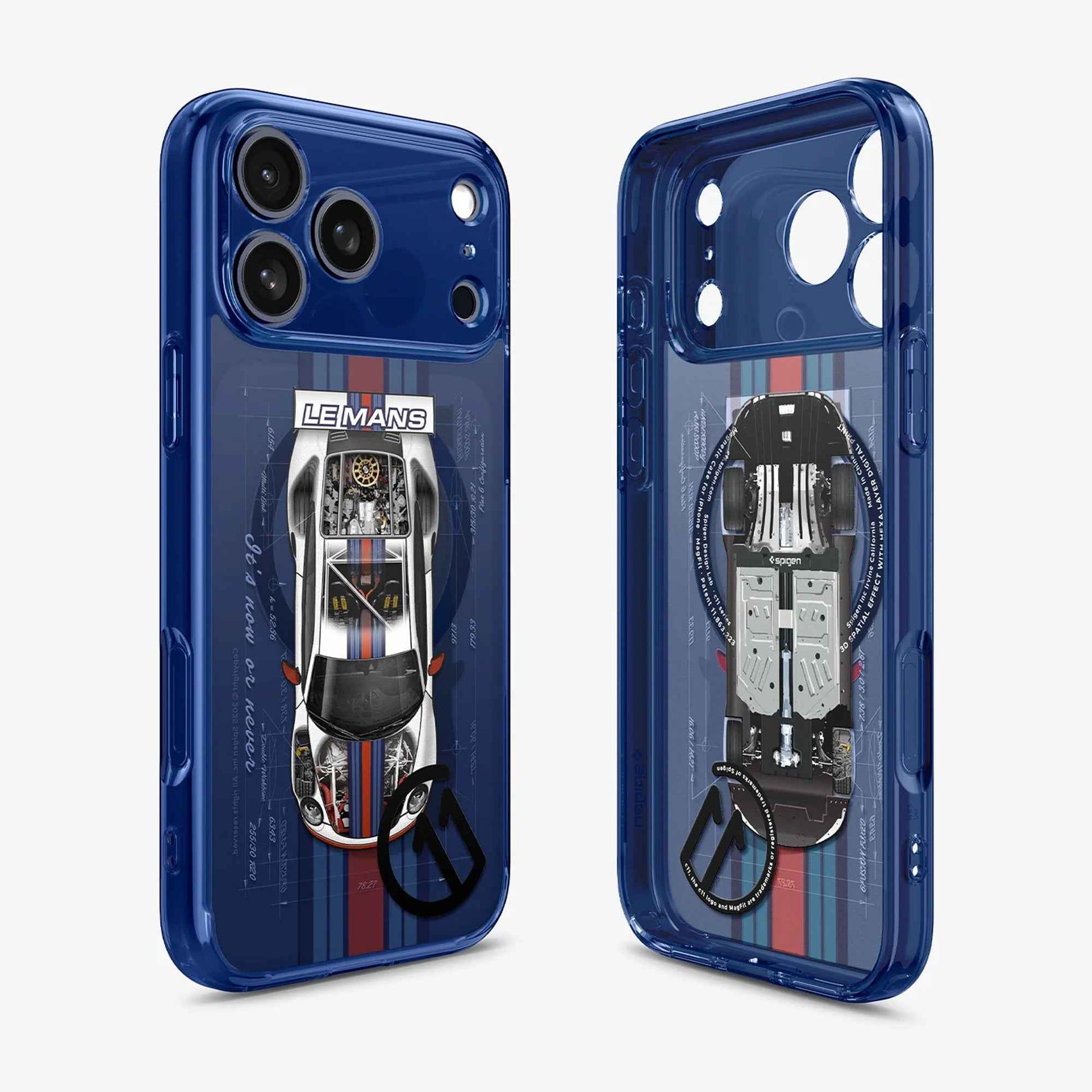 [ 17 Pro Max / 17 Pro ] Spigen Ultra Hybrid MagFit C11 Magnetic Case with 3D Spatial Effect Graphics